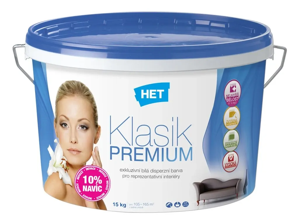 HET KLASIK PREMIUM, 15kg+3kg zdarma